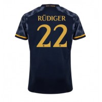 Billiga Real Madrid Antonio Rudiger #22 Borta fotbollskläder 2023-24 Kortärmad